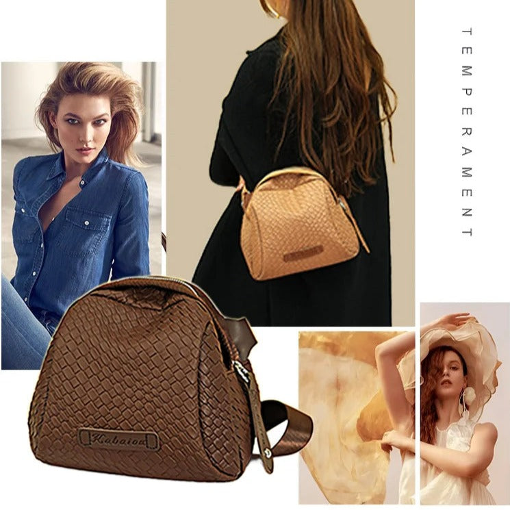 Rosie™ - Handgemaakte Leren Crossbody Tas