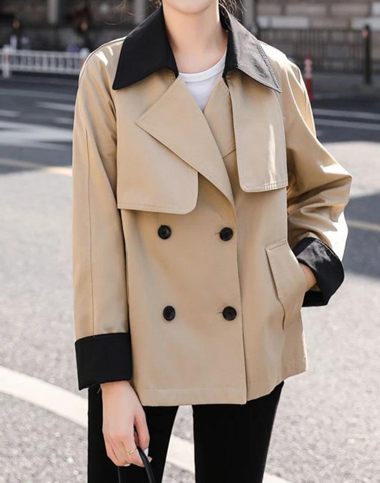 Julie™ - Moderne winddichte trenchcoat