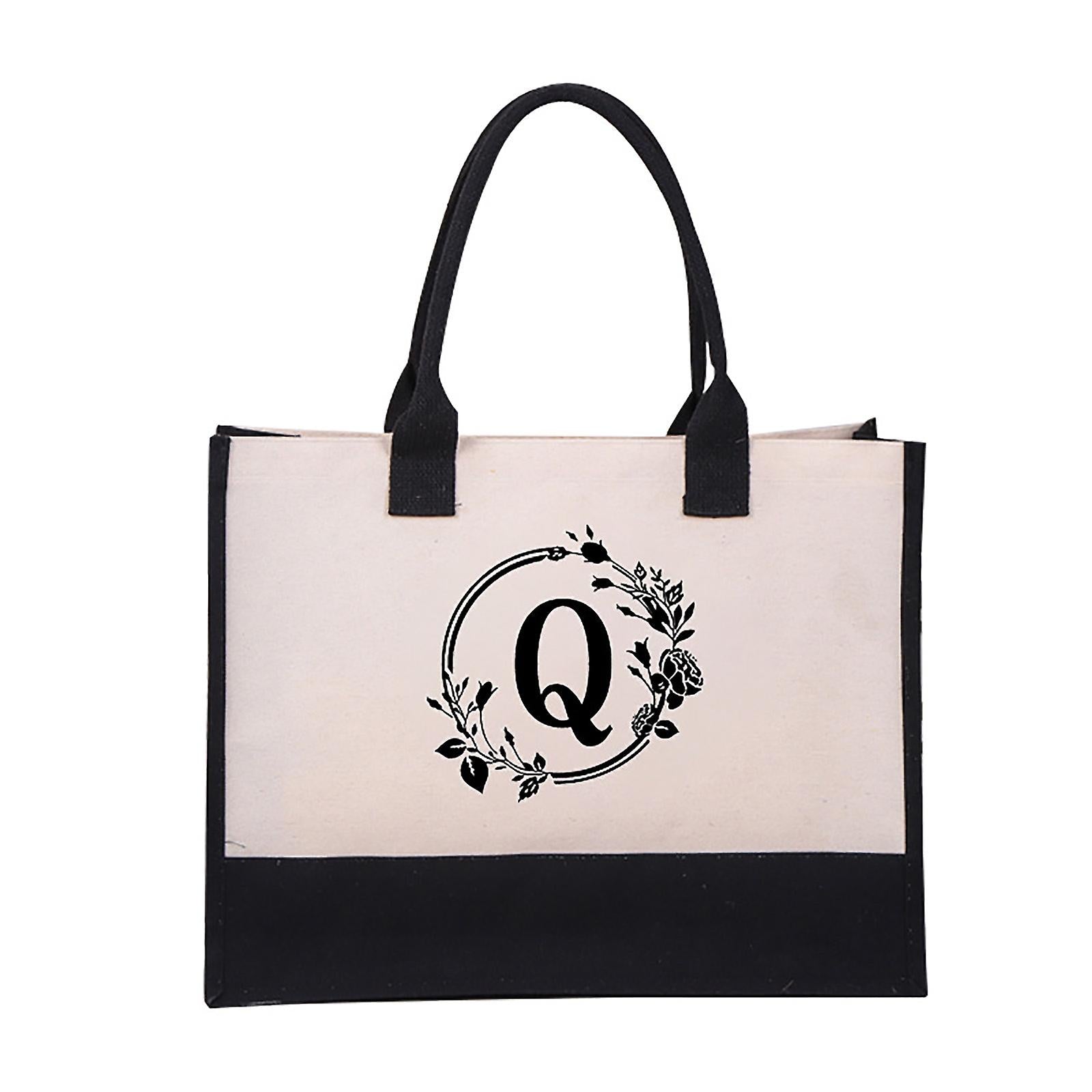 Icon™ - Gepersonaliseerde Tote Bag Met Letter