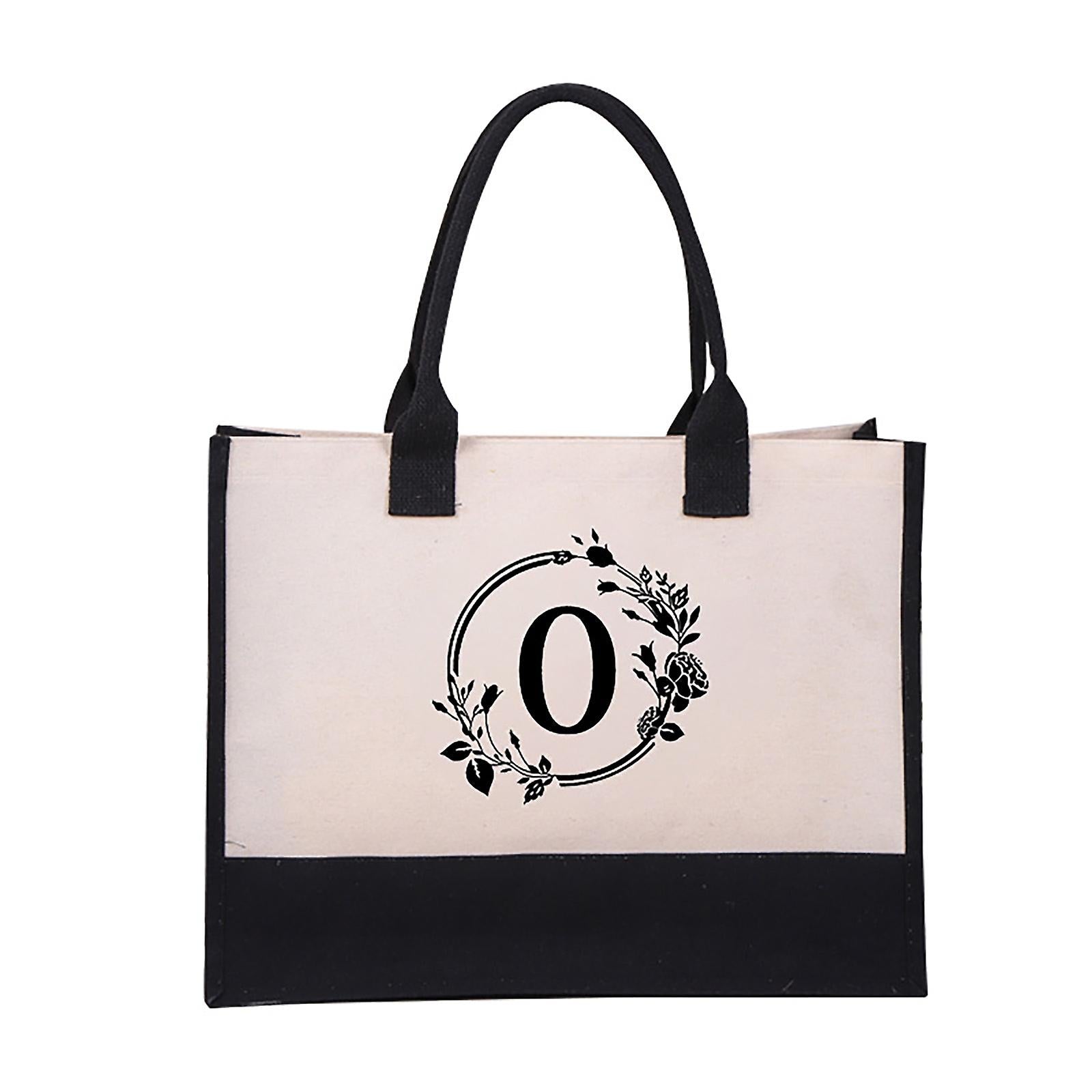 Icon™ - Gepersonaliseerde Tote Bag Met Letter