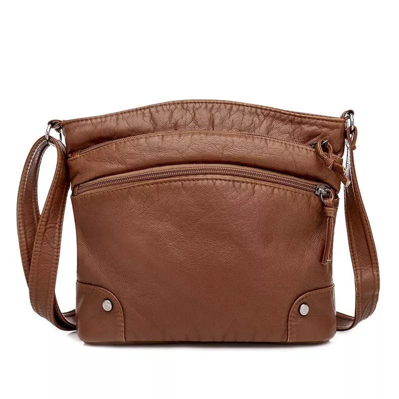 Femke™ - Leren Crossbody Tas