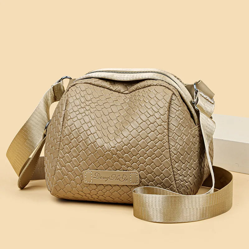 Rosie™ - Handgemaakte Leren Crossbody Tas