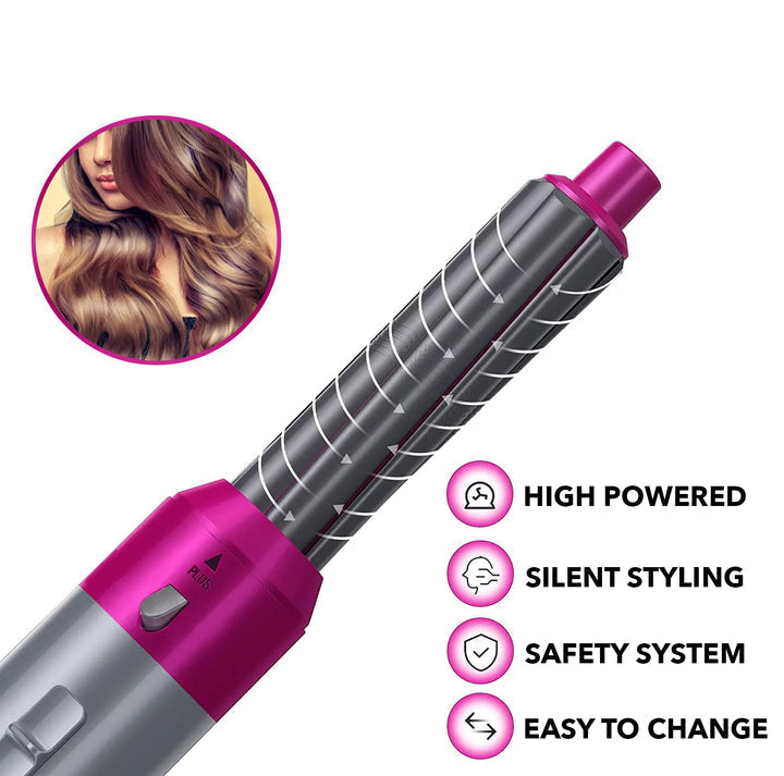 5 in 1 Magic Hair Styler - Modelleert het haar zonder het te beschadigen