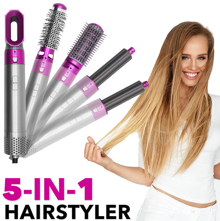 5 in 1 Magic Hair Styler - Modelleert het haar zonder het te beschadigen