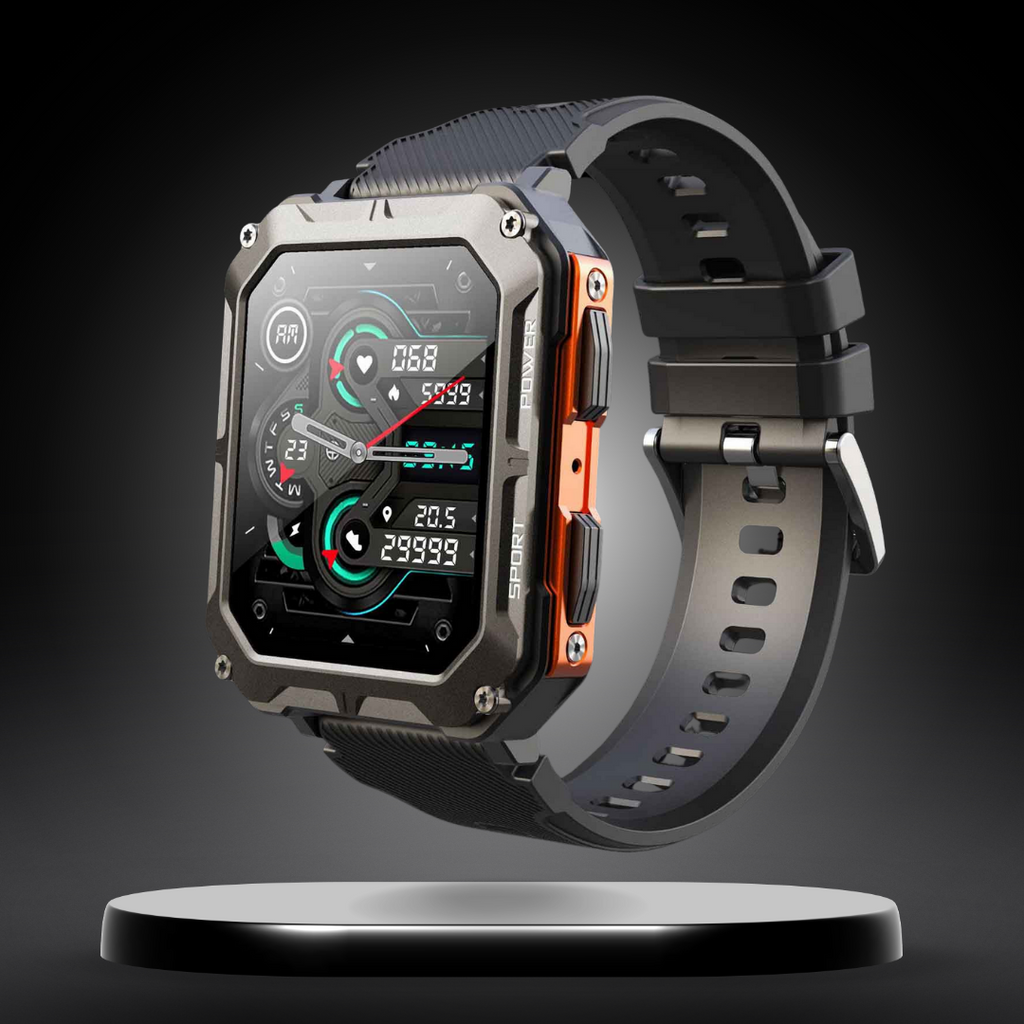 Onverwoestbare multifunctionele smartwatch voor iPhone en Android - Geavanceerde technologie