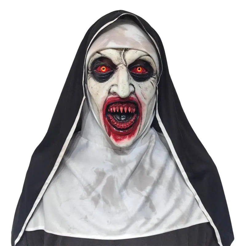 The Nun - Hoofddoek Cosplay Masker