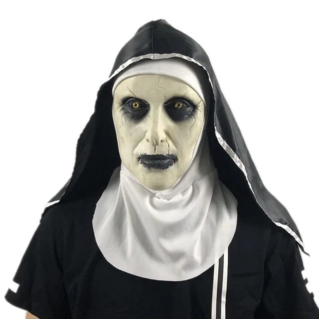 The Nun - Hoofddoek Cosplay Masker