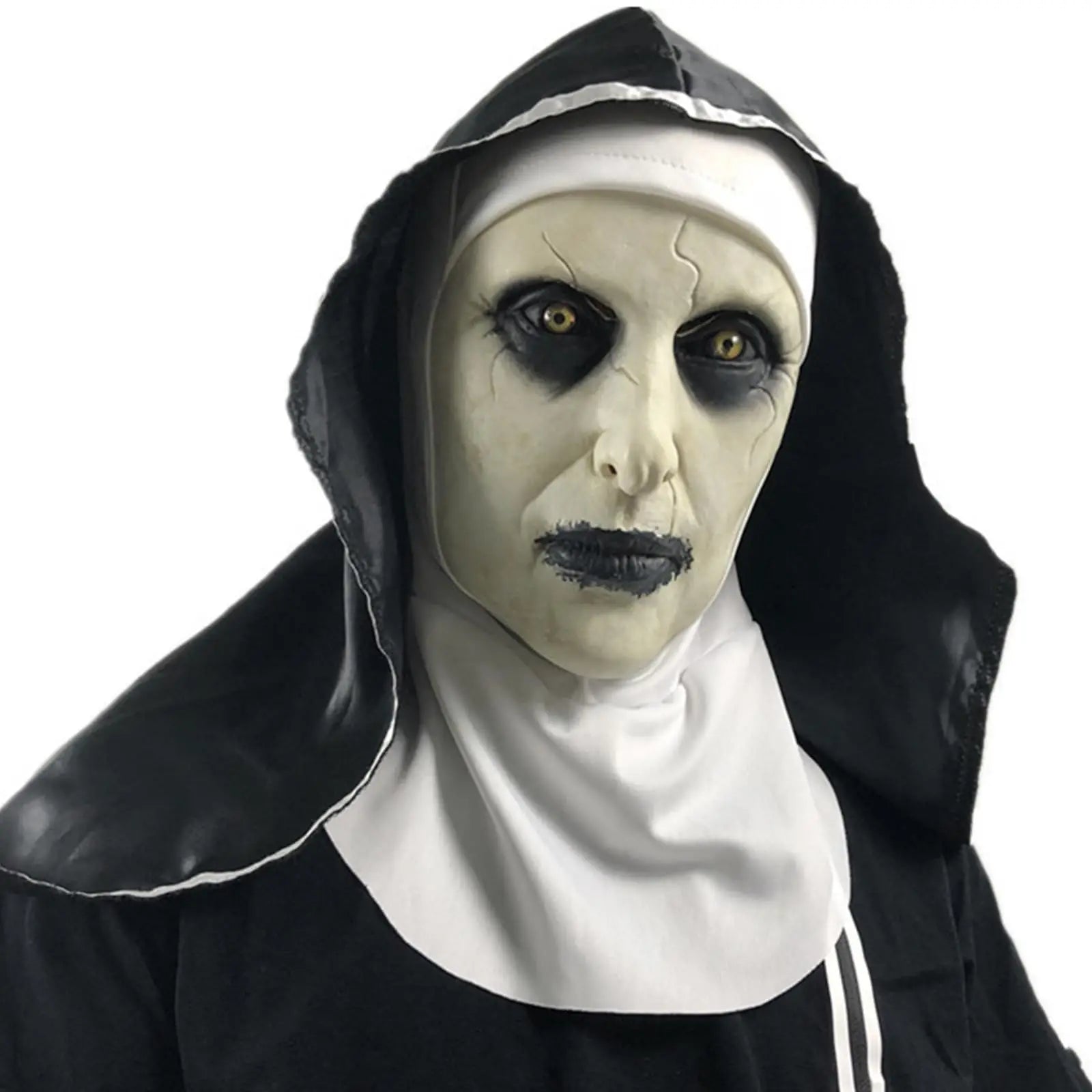 The Nun - Hoofddoek Cosplay Masker