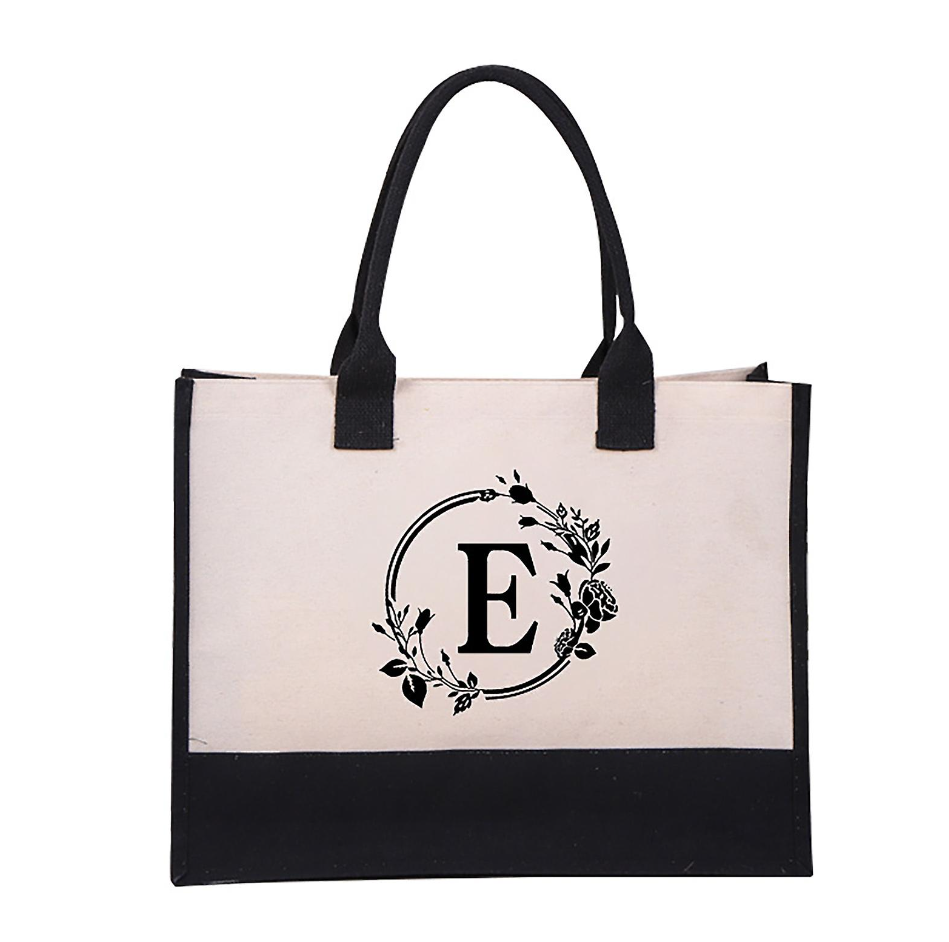 Icon™ - Gepersonaliseerde Tote Bag Met Letter