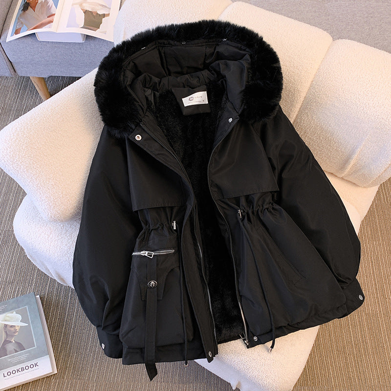 Layla™ - Elegante winterjas met bont