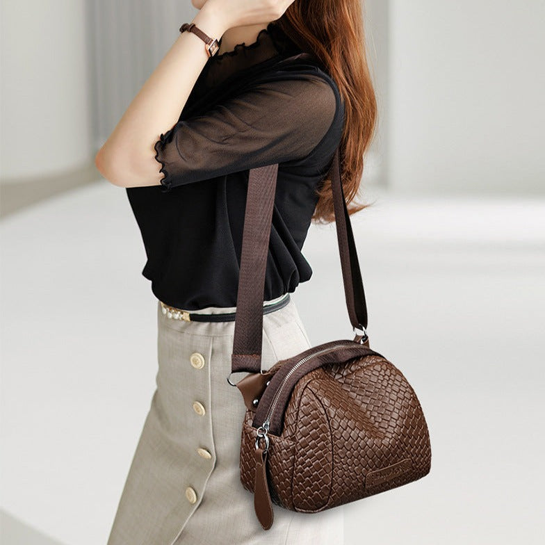 Rosie™ - Handgemaakte Leren Crossbody Tas