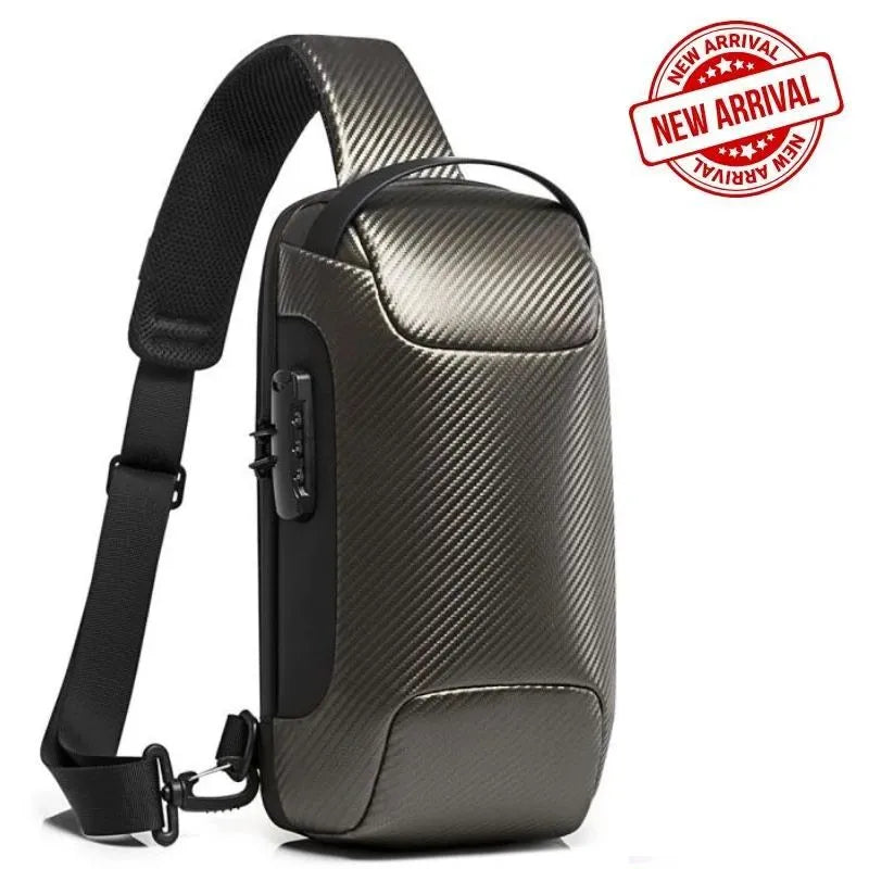 Nova™ - Waterdichte Crossbody Tas Met USB-aansluiting