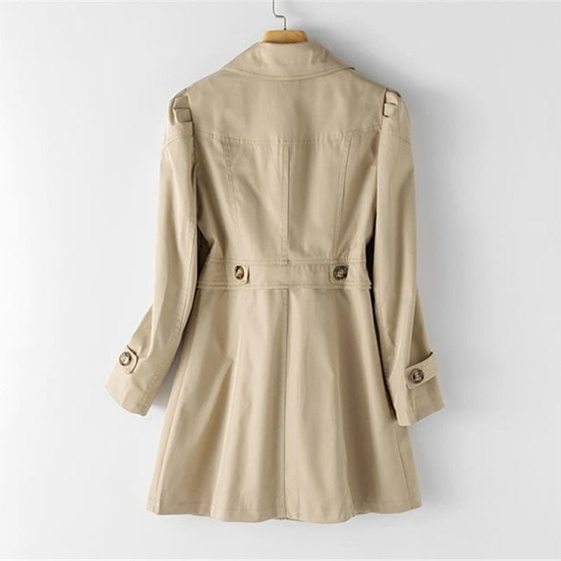 Fleur - Stijlvolle comfortabele trenchcoat