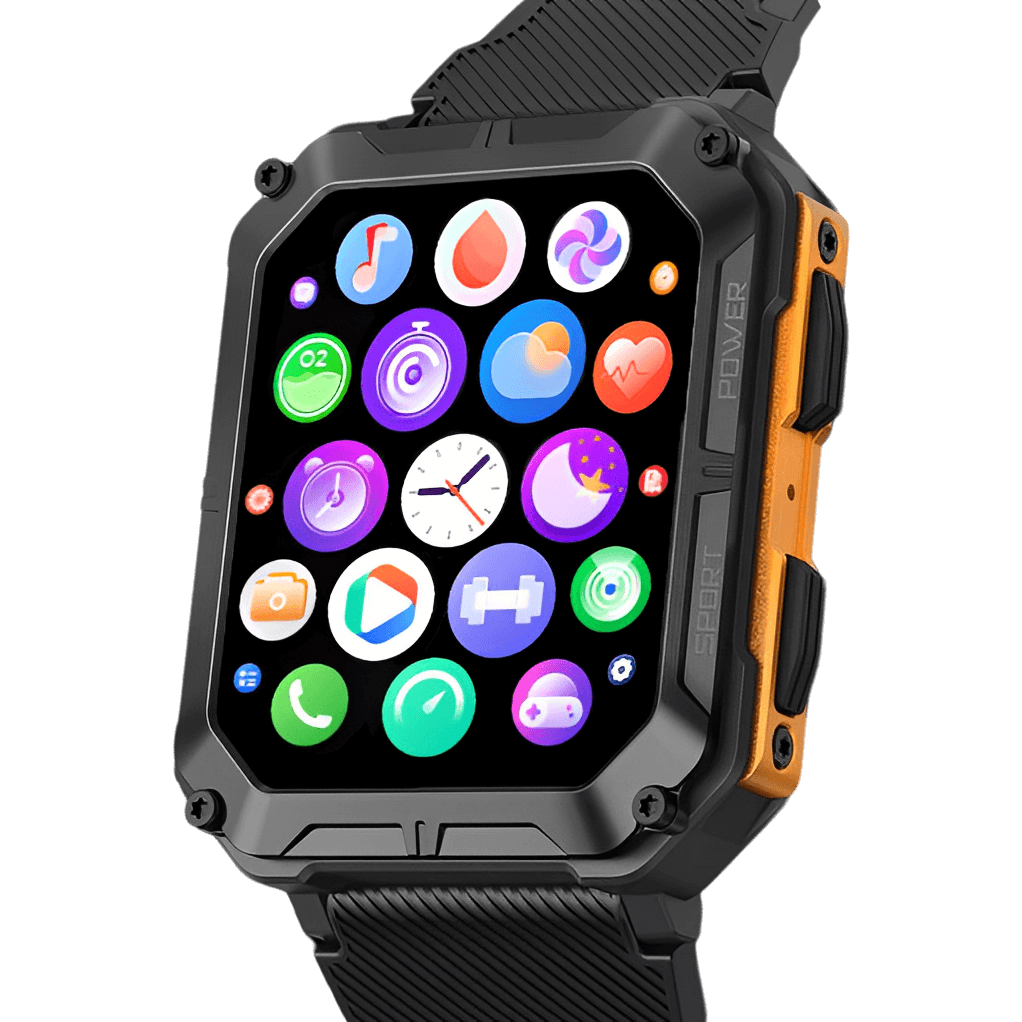 Onverwoestbare multifunctionele smartwatch voor iPhone en Android - Geavanceerde technologie