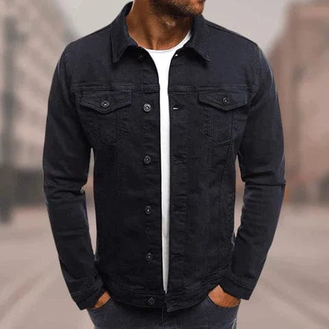 Steven - Denim Stijlvol Jacket Voor Heren