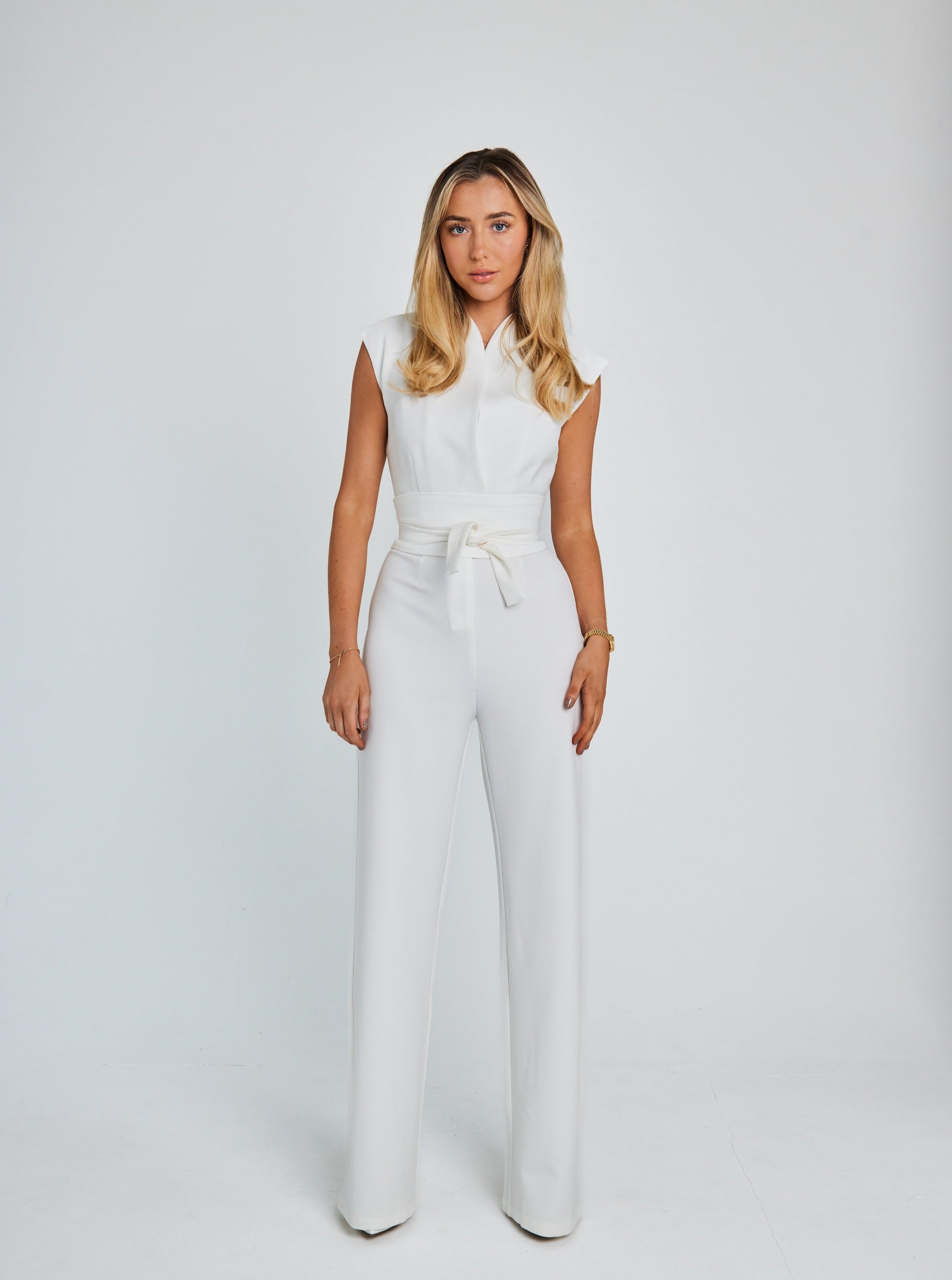 Elegante mouwloze stijlvolle jumpsuit - voor een aantrekkelijk en comfortabel pasvorm