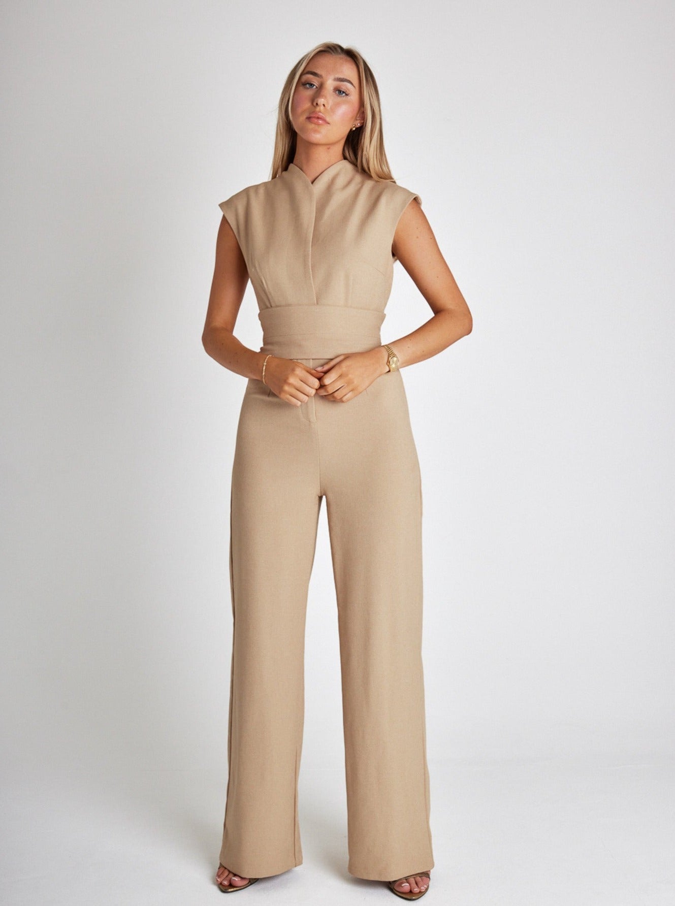 Elegante mouwloze stijlvolle jumpsuit - voor een aantrekkelijk en comfortabel pasvorm