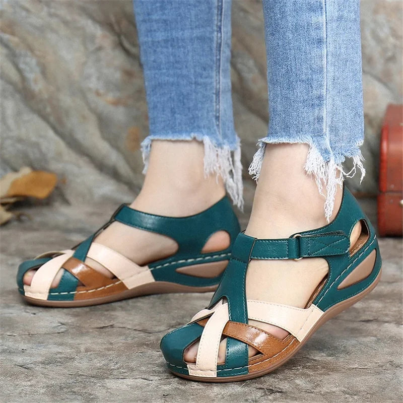 Maaike - Casual Orthopedische Sandalen Van Veganistisch Leer