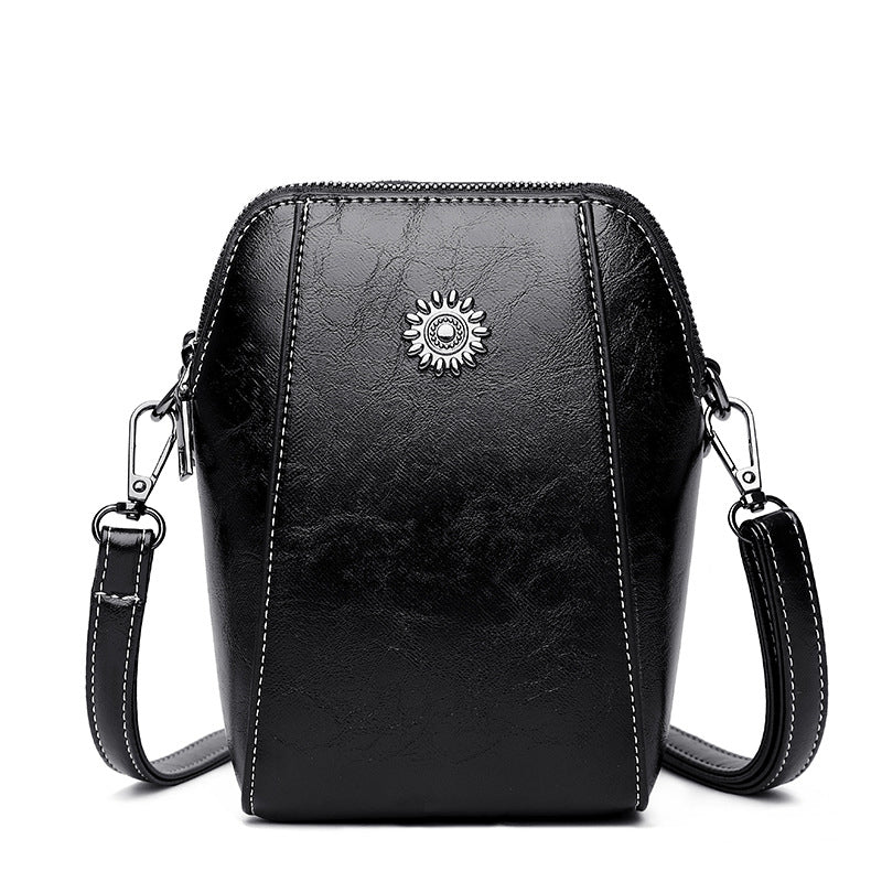 Anna™ - Mini Stijlvolle Zachte Leren Crossbody Tas