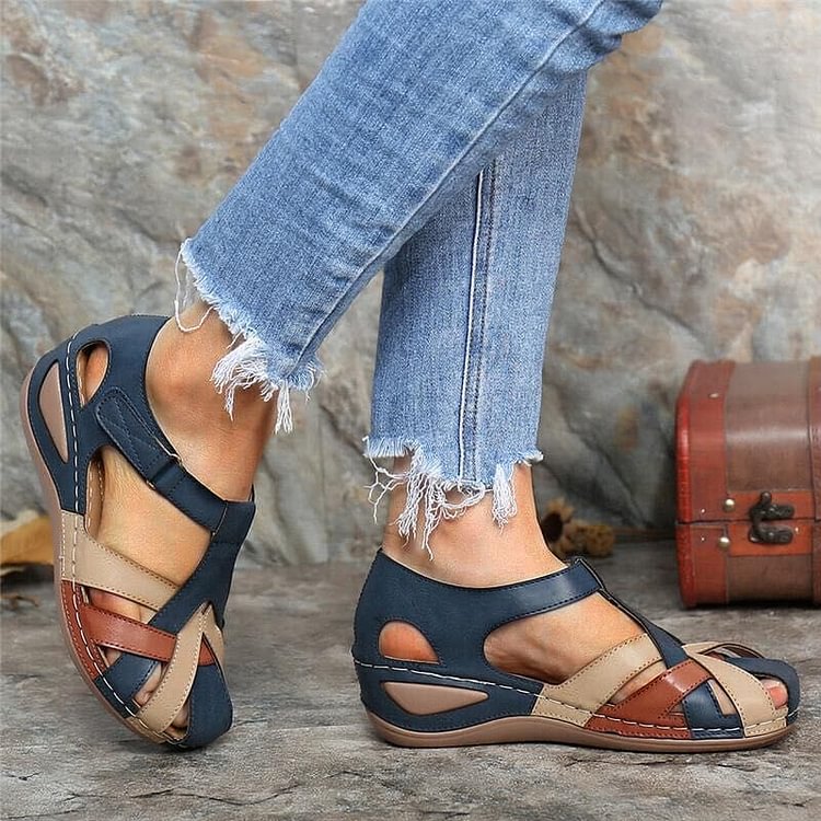 Maaike - Casual Orthopedische Sandalen Van Veganistisch Leer