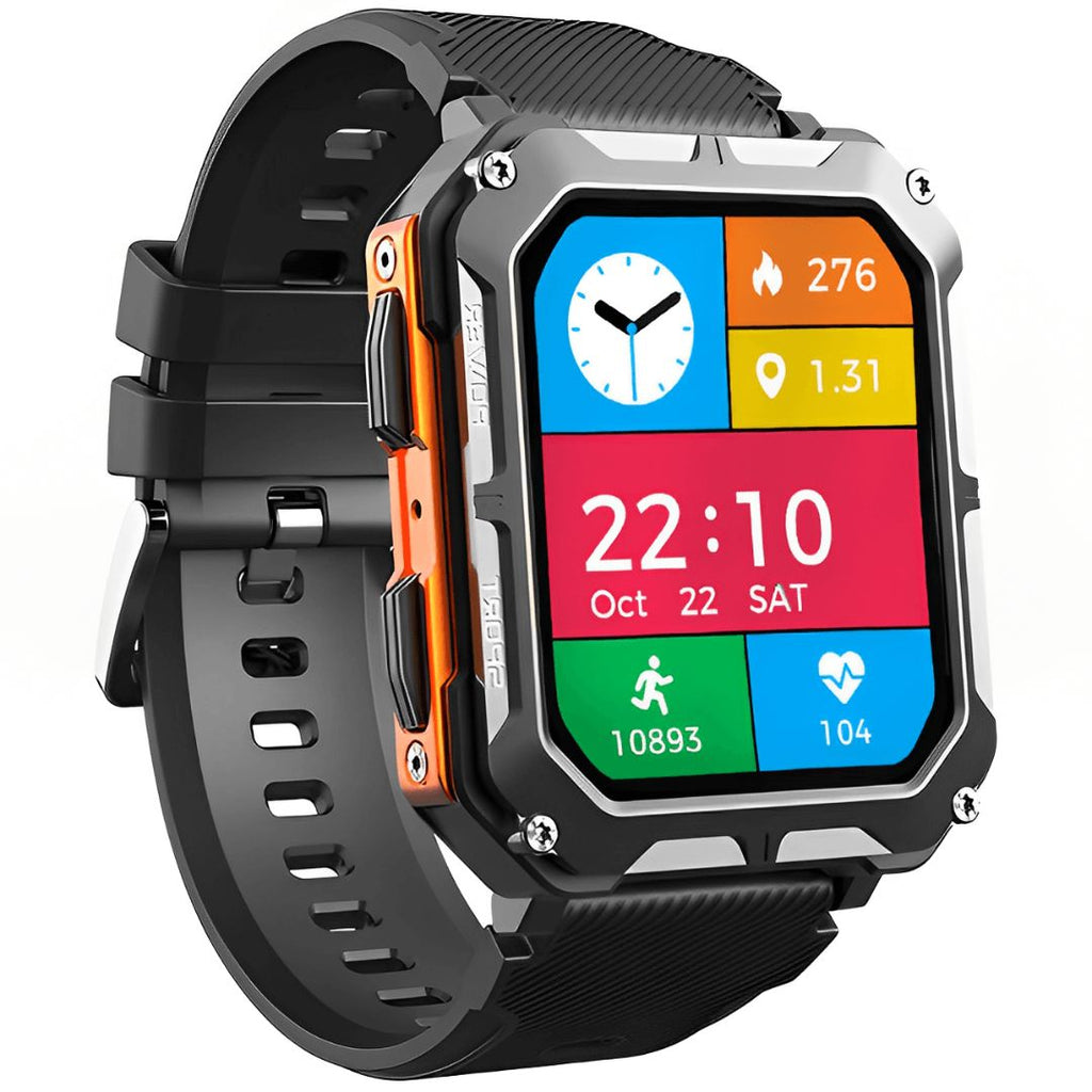 Onverwoestbare multifunctionele smartwatch voor iPhone en Android - Geavanceerde technologie