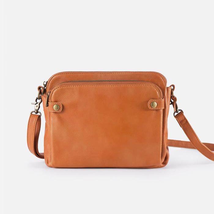 Fleur™ - Handgemaakte Leren Crossbody Schoudertas