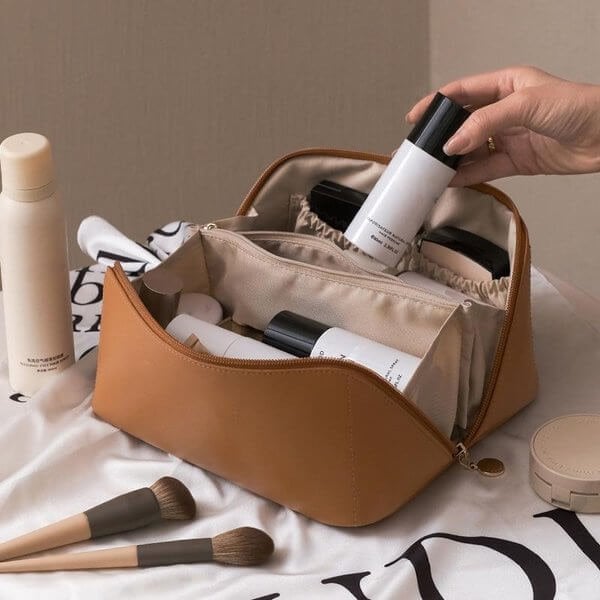 Layla™ - Multifunctionele Luxe Cosmetica Tas Met Ruime Capaciteit