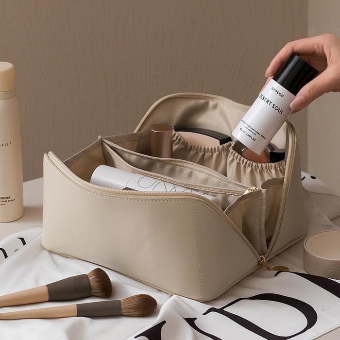 Layla™ - Multifunctionele Luxe Cosmetica Tas Met Ruime Capaciteit