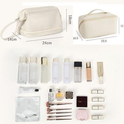 Layla™ - Multifunctionele Luxe Cosmetica Tas Met Ruime Capaciteit